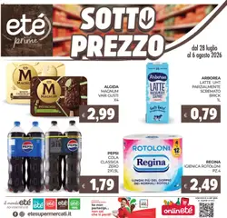Anteprima dell'opuscolo Eté volantino Prime dal negozio Eté valido da 28/07/2026