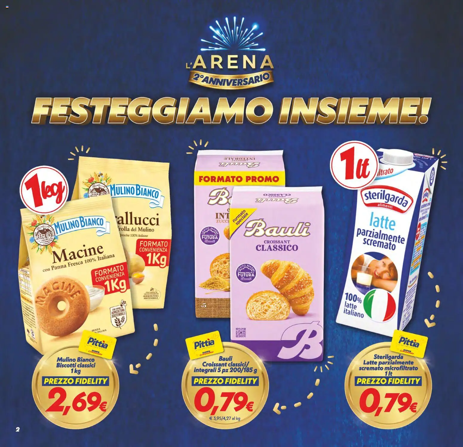 Anteprima dell'opuscolo SuperConveniente volantino Misterbianco dal negozio SuperConveniente valido da 23/10/2026 - Biscotti, Latte, Croissant, Panna
