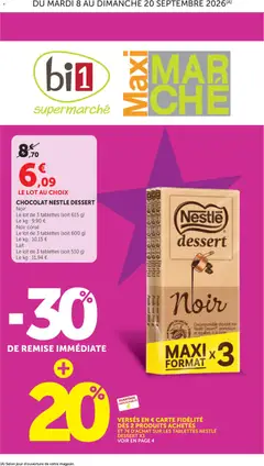 Prévisualisation de bi1 Catalogue du magasin bi1 formulaire valide 08/09/2026