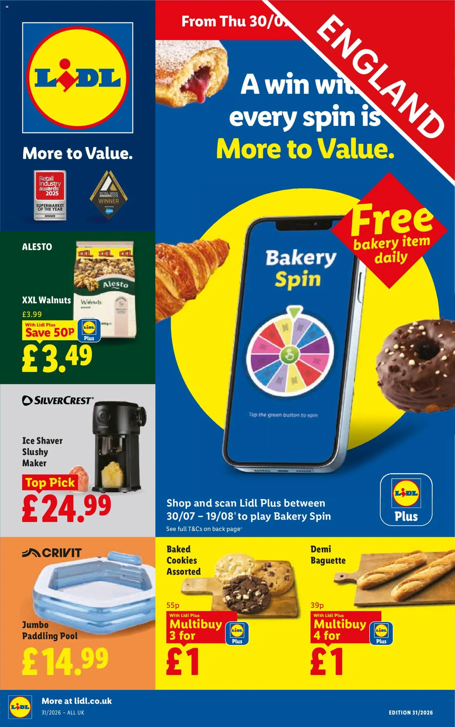 Preview of Lidl Weekly offers Lidl valid from 30/07/2026