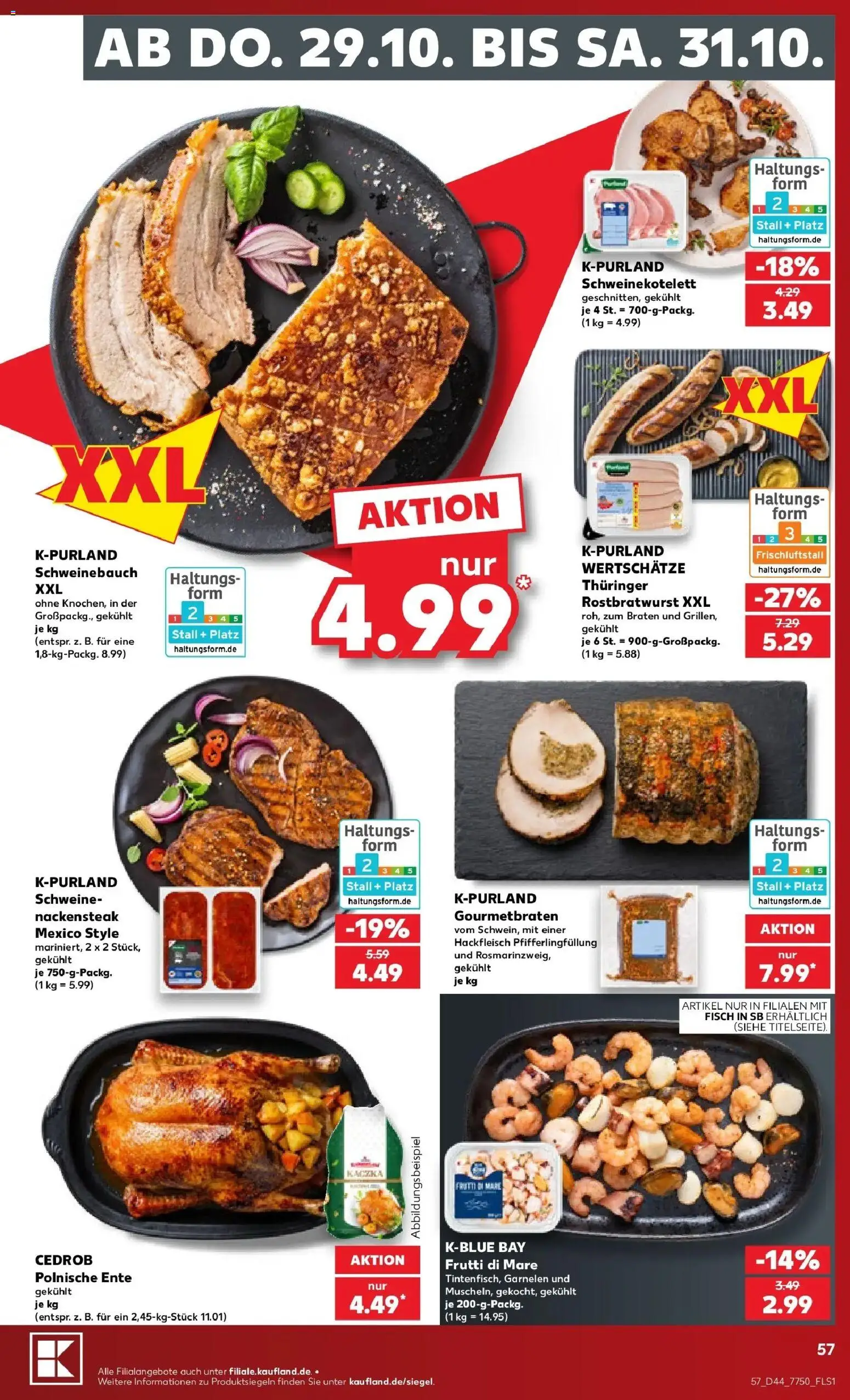 Vorschau von dem Prospekt des Geschäftes Kaufland, gültig ab dem 26.10.2026