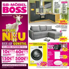 Vorschau von dem Prospekt des Geschäftes SB Möbel Boss, gültig ab dem 24.04.2026