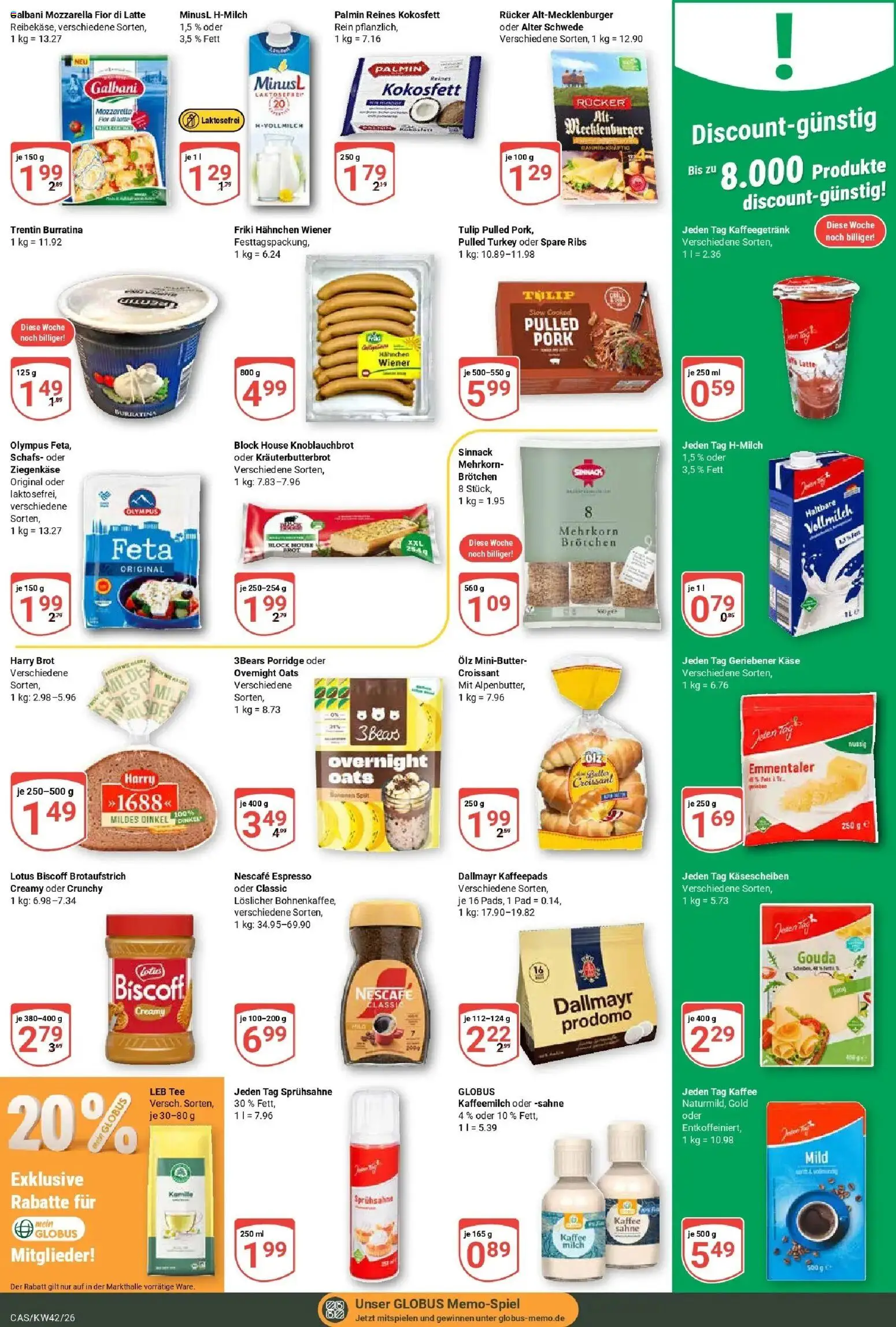 Vorschau von dem Prospekt des Geschäftes Globus, gültig ab dem 12.10.2026