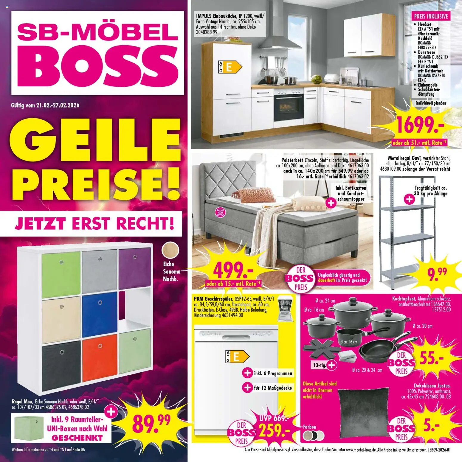 Erstaunlich Mbel Boss Prospekt Nchste Woche Bilder