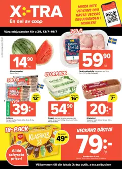 Förhandsgranska reklamblad Coop Daglivs erbjudanden från butik Coop Daglivs gäller från 13/07/2026