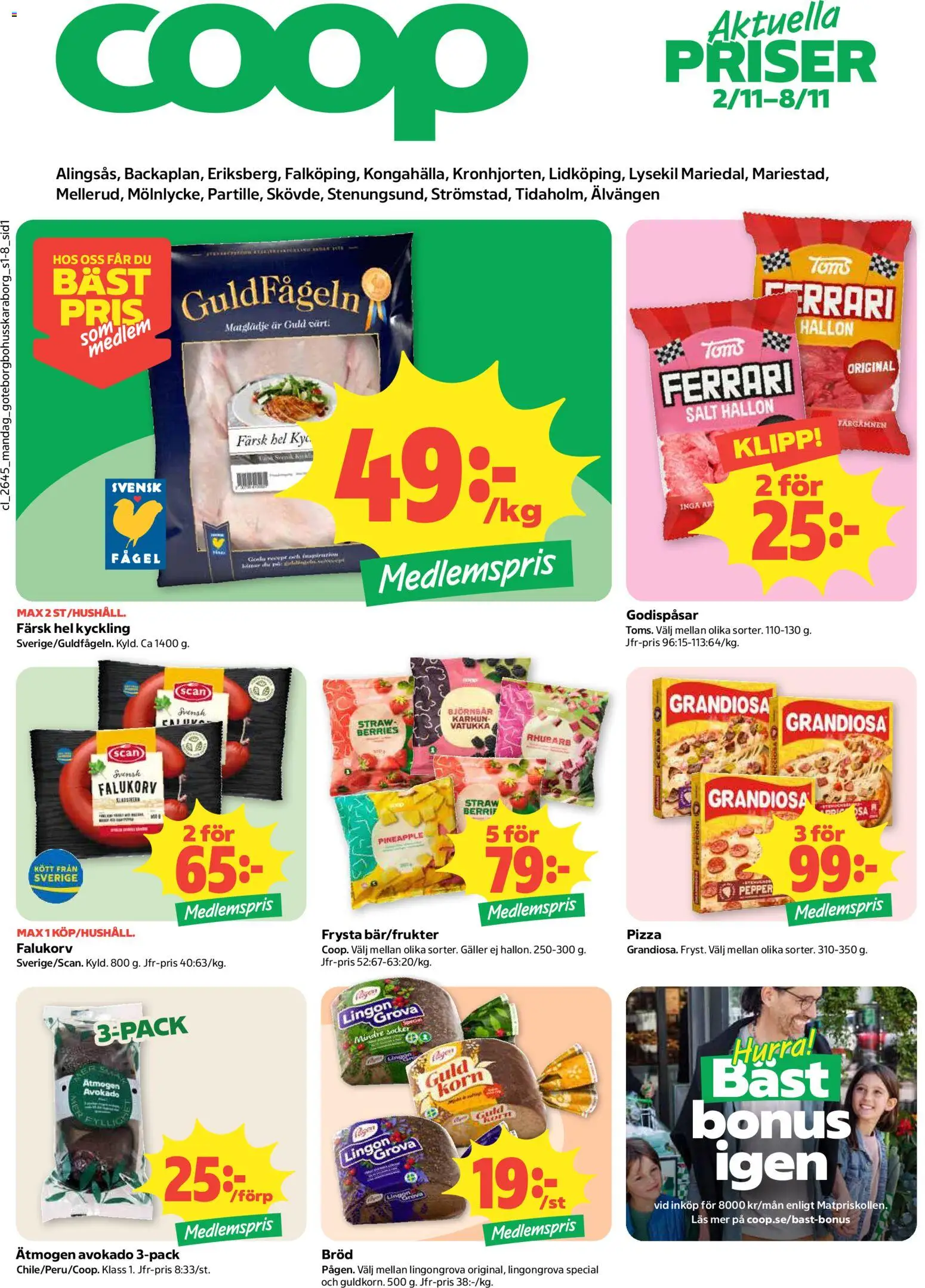 Förhandsgranska reklamblad Coop erbjudanden från butik Coop gäller från 02/11/2026