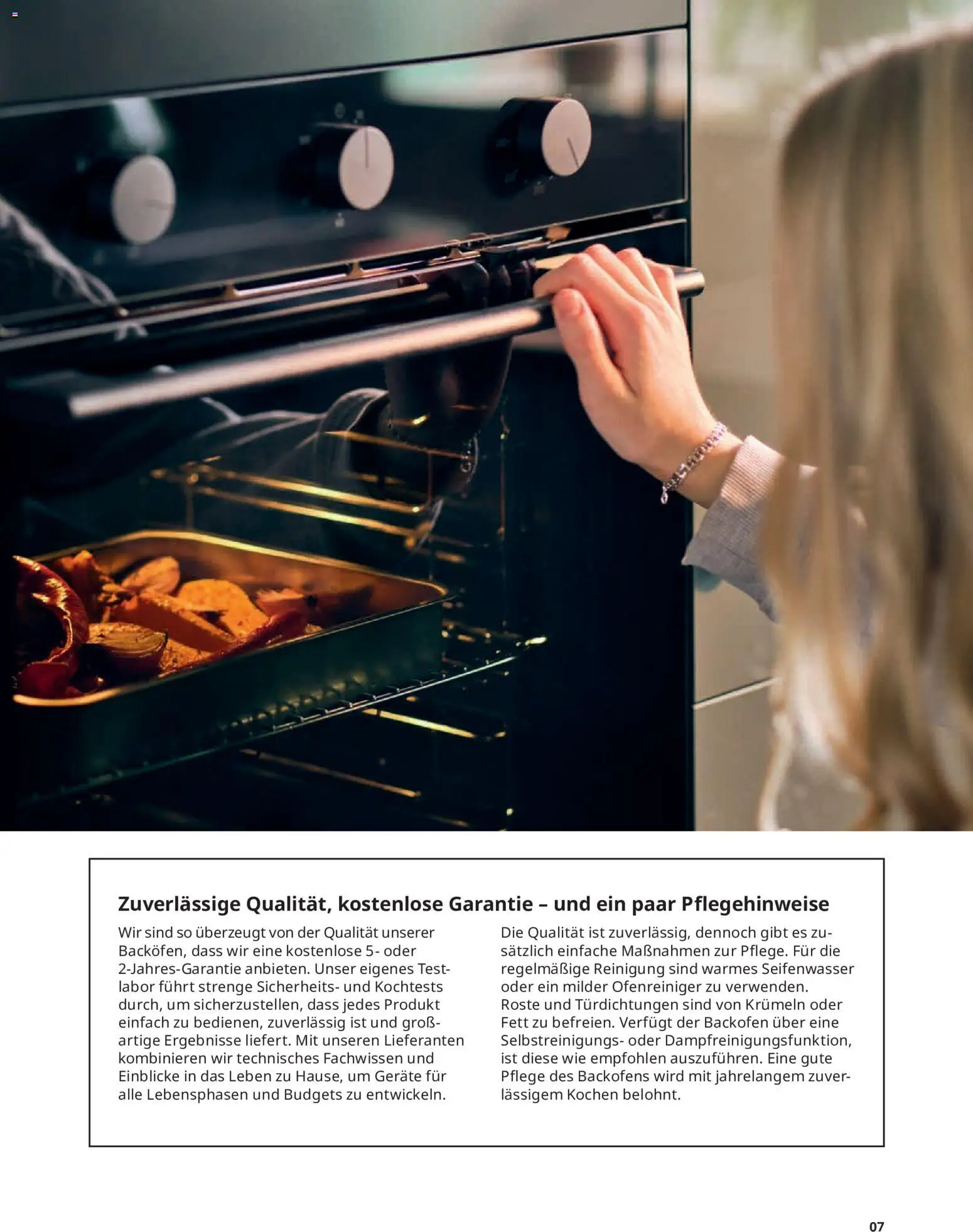 Vorschau von dem Prospekt des Geschäftes Ikea, gültig ab dem 11.09.2026 - Backofen