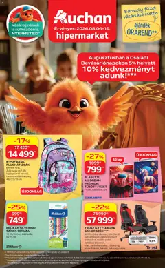 Auchan - Auchan Iskolakezdés ajánlatok megtekintése, amely érvényes 2026.08.06.-től