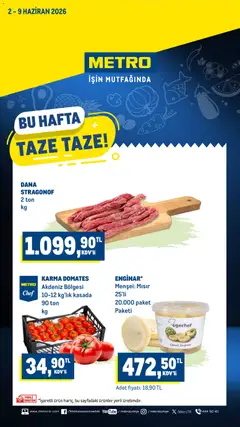 Metro Metro Katalog 02.06.2026 - Broşürünün önizlemesi