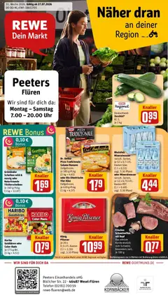 Vorschau von dem Prospekt des Geschäftes Rewe, gültig ab dem 27.07.2026