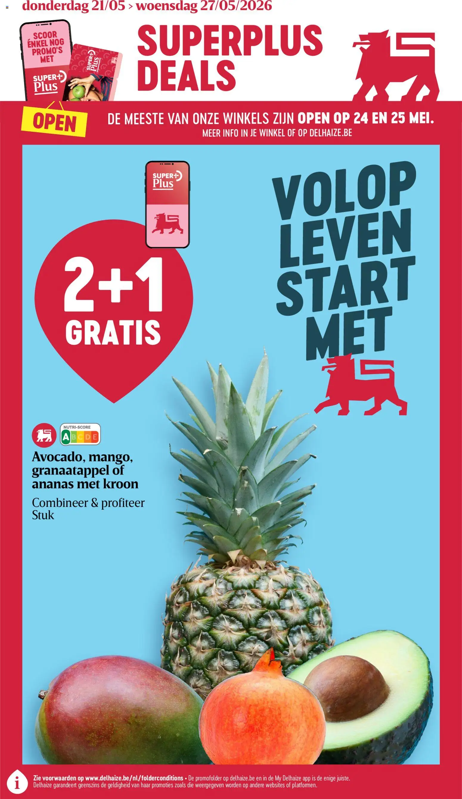 Voorbeeld van Delhaize Folder week 21 van winkel Delhaize geldig vanaf 21/05/2026