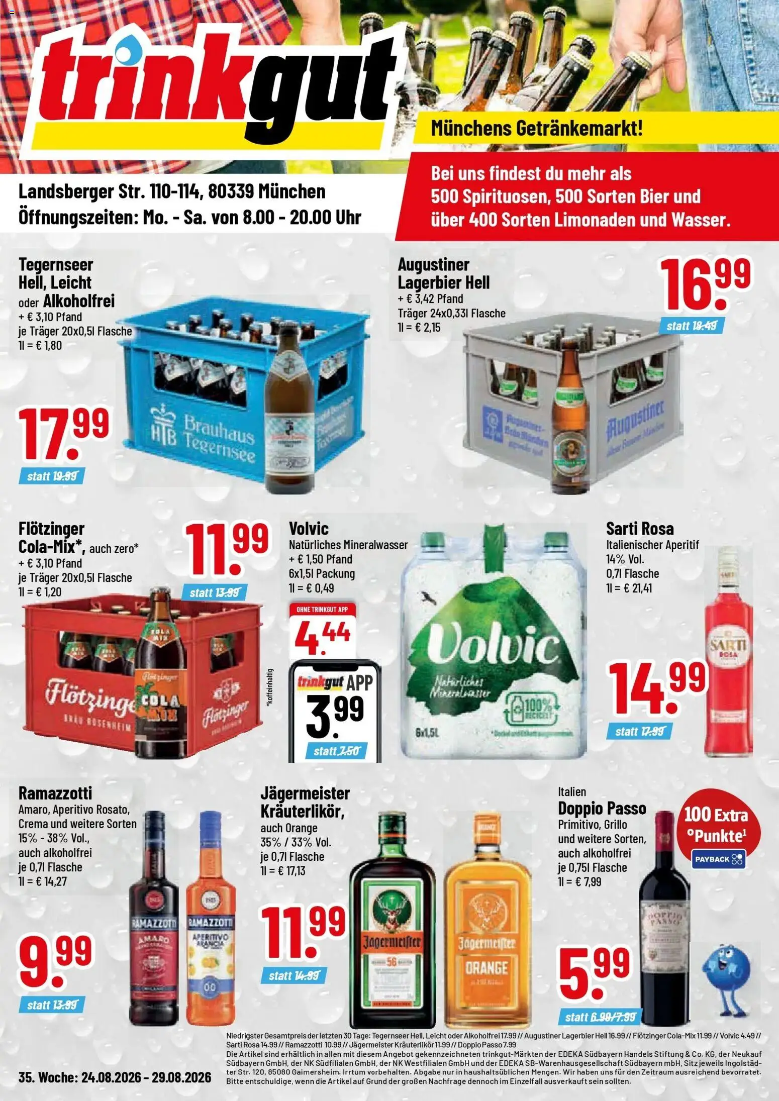Vorschau von dem Prospekt des Geschäftes Trinkgut, gültig ab dem 24.08.2026