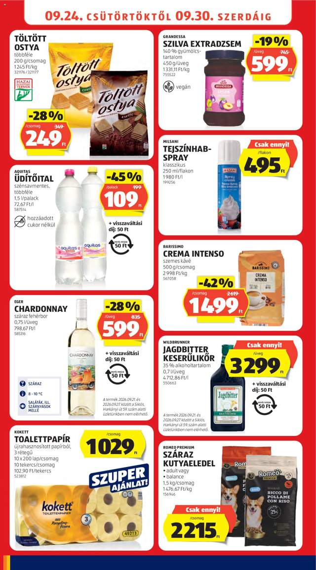 Új Aldi akciós újság 09.24.