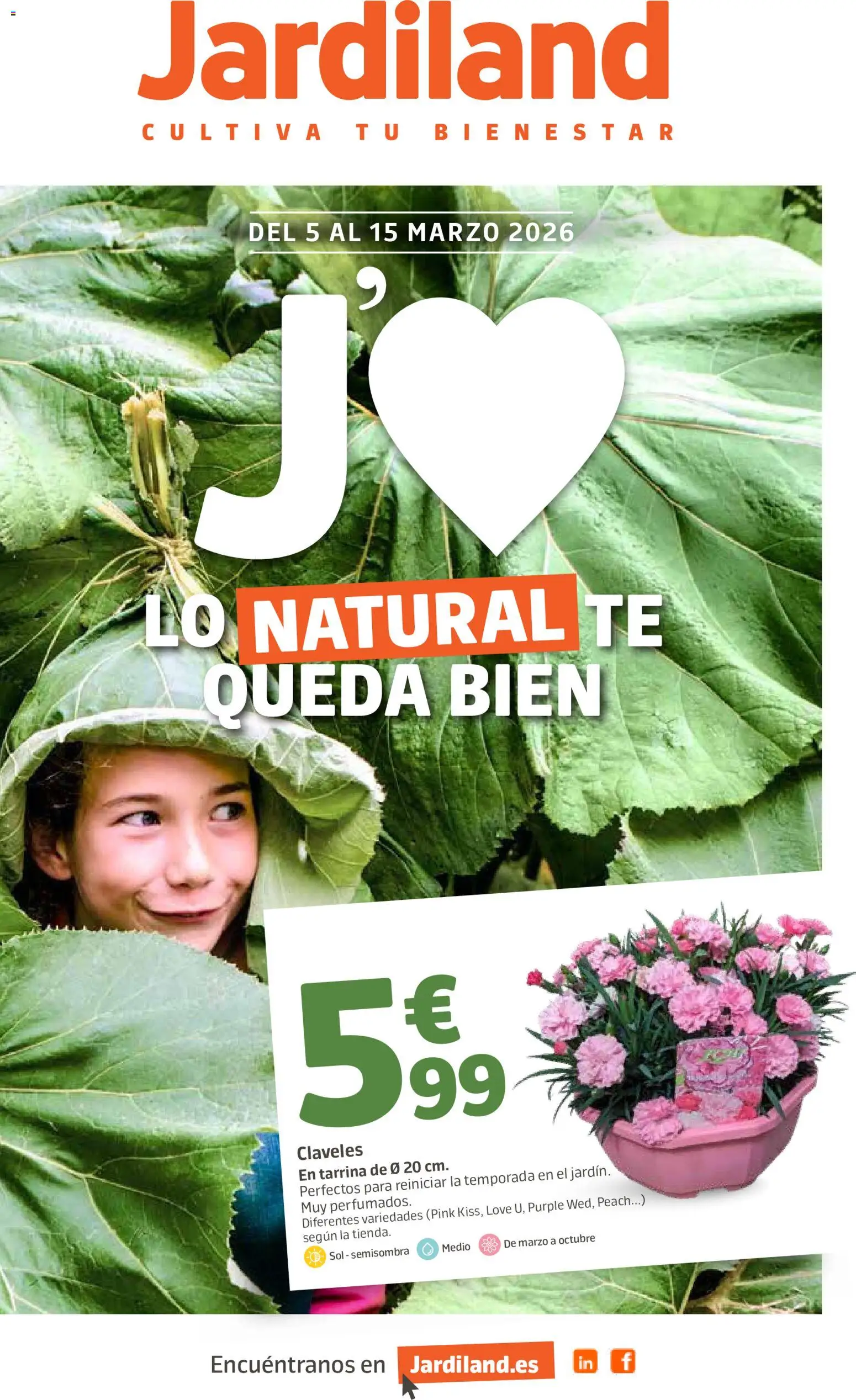 Vista previa del folleto de la tienda Jardiland válido desde el 05/03/2026 - Té