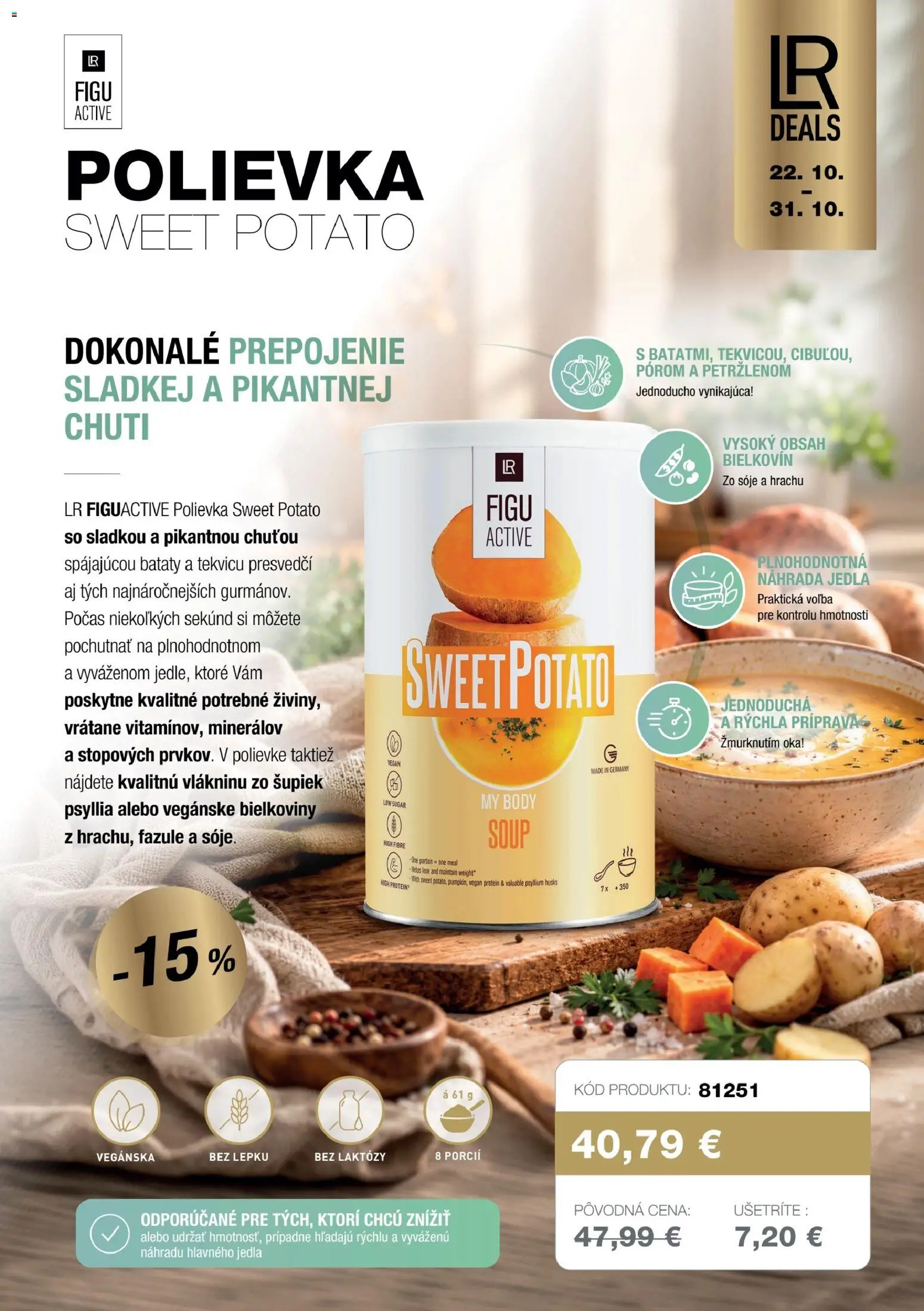 Náhľad LR letáku platného od 22.10.2026 - Protein, Batáty