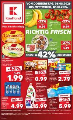 Vorschau von dem Prospekt des Geschäftes Kaufland, gültig ab dem 06.08.2026