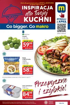 Pogląd gazetki "Makro gazetka - Oferta dla gastronomii" ze sklepu Makro ważnej od 07.07.2026