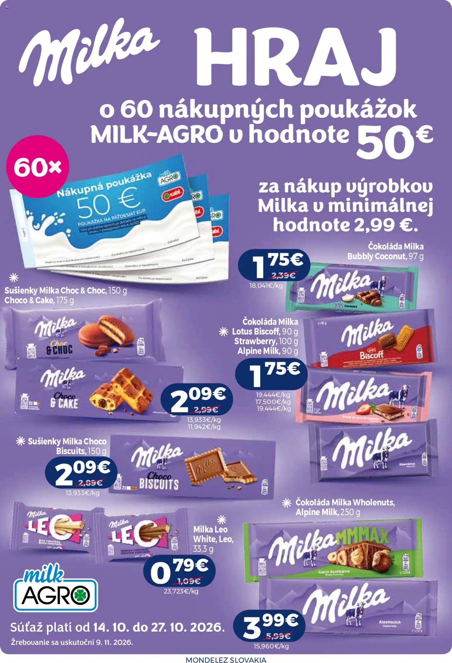 Náhľad Milk Agro letáku platného od 07.10.2026