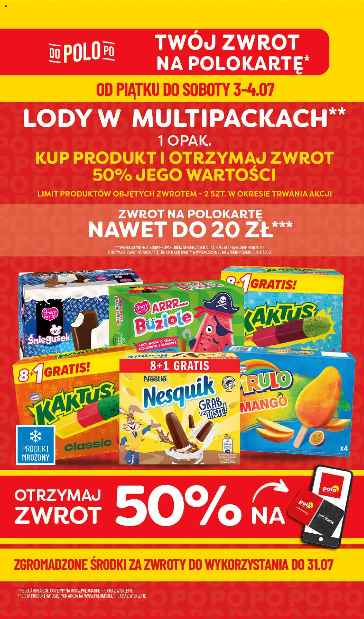 Pogląd gazetki "POLOmarket gazetka - Super Hity" ze sklepu POLOmarket ważnej od 03.07.2026