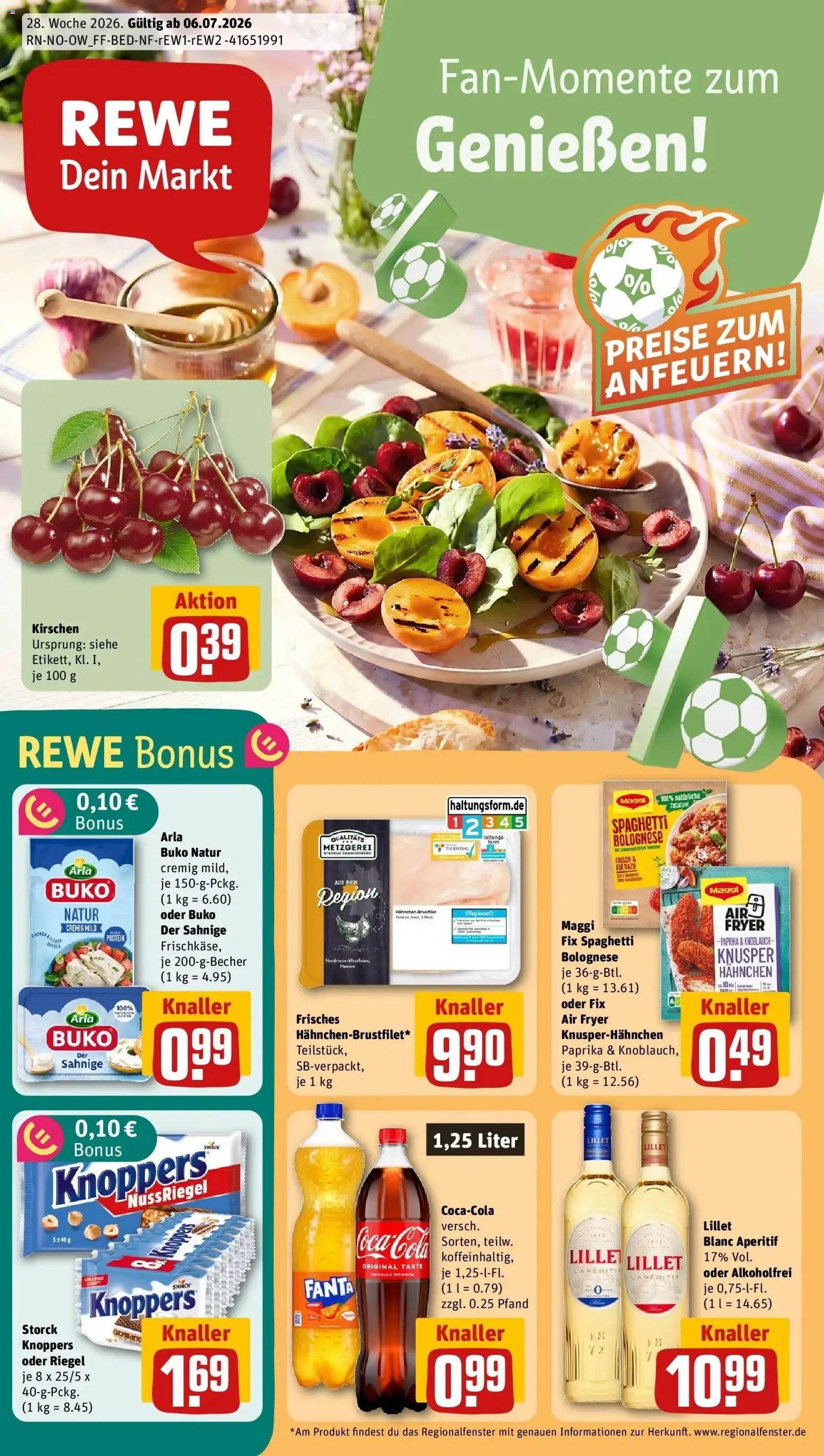 Vorschau von dem Prospekt des Geschäftes Rewe, gültig ab dem 05.07.2026