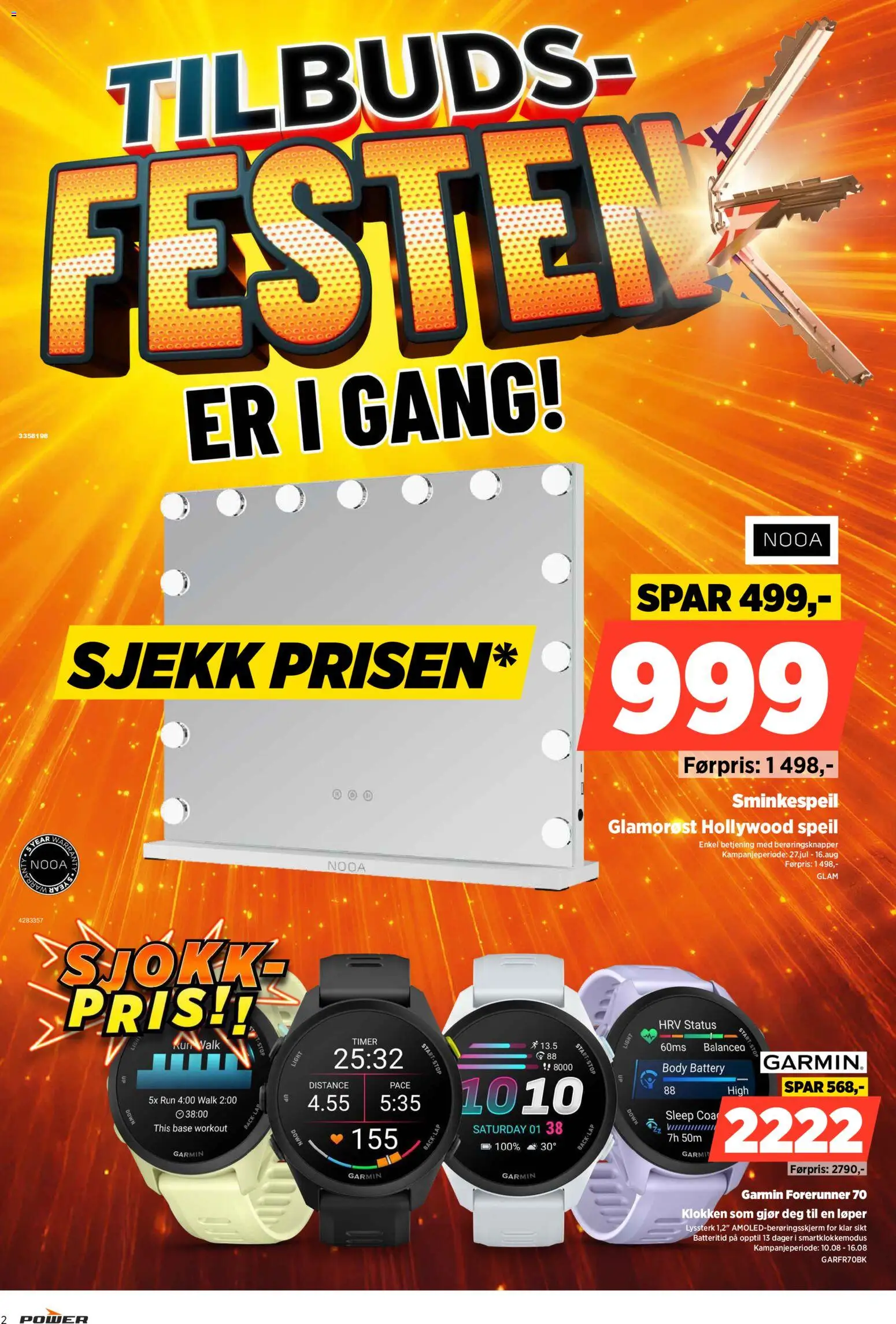 Forhåndsvis Power kundeavis fra butikk Power gyldig fra 11/08/2026