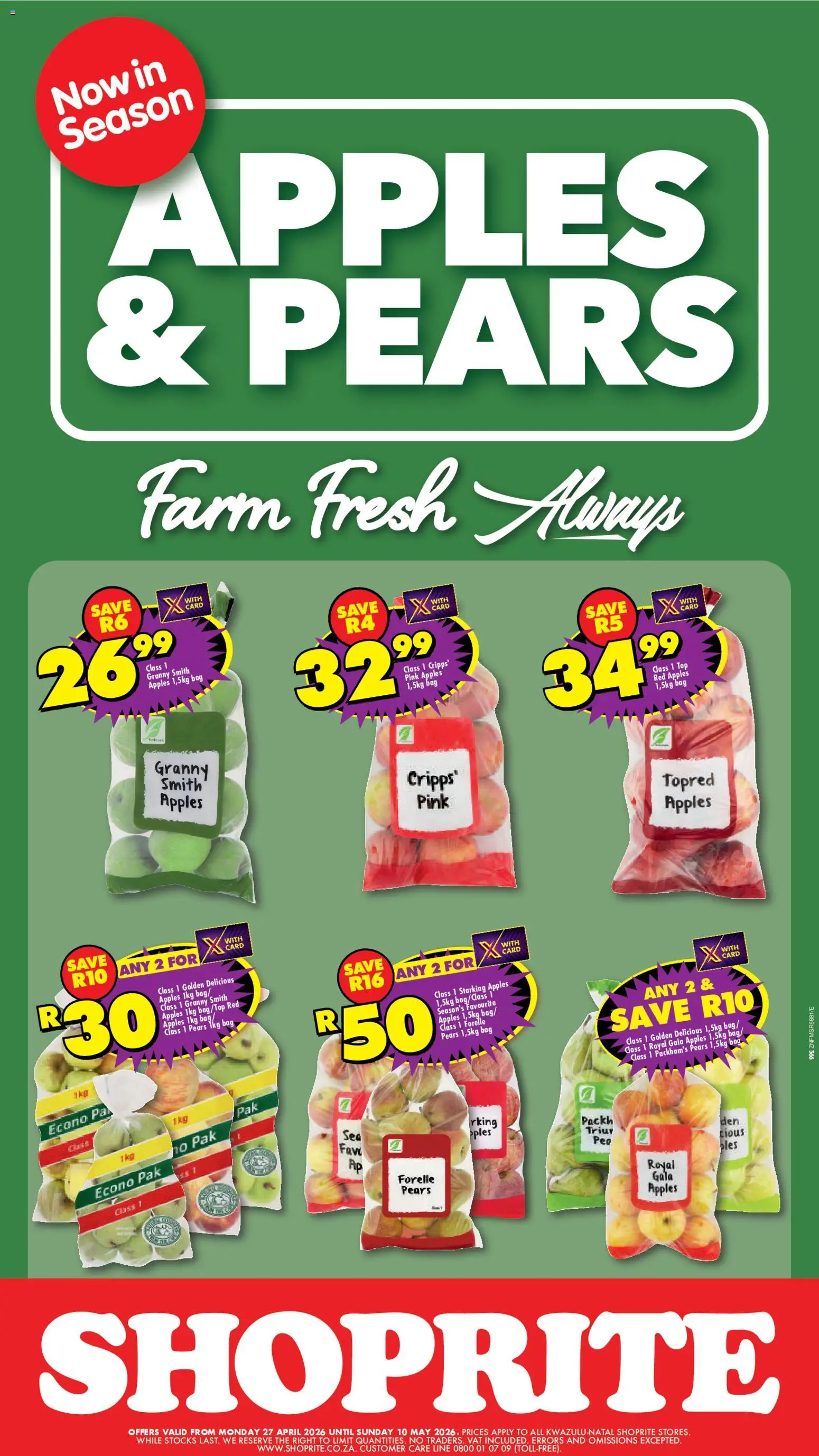 Preview of Shoprite flyer valid from 27/04/2026