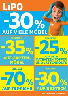Vorschau des Merkblatts Lipo aktionen vom Shop Lipo gültig von 05.05.2026 bis 18.05.2026
