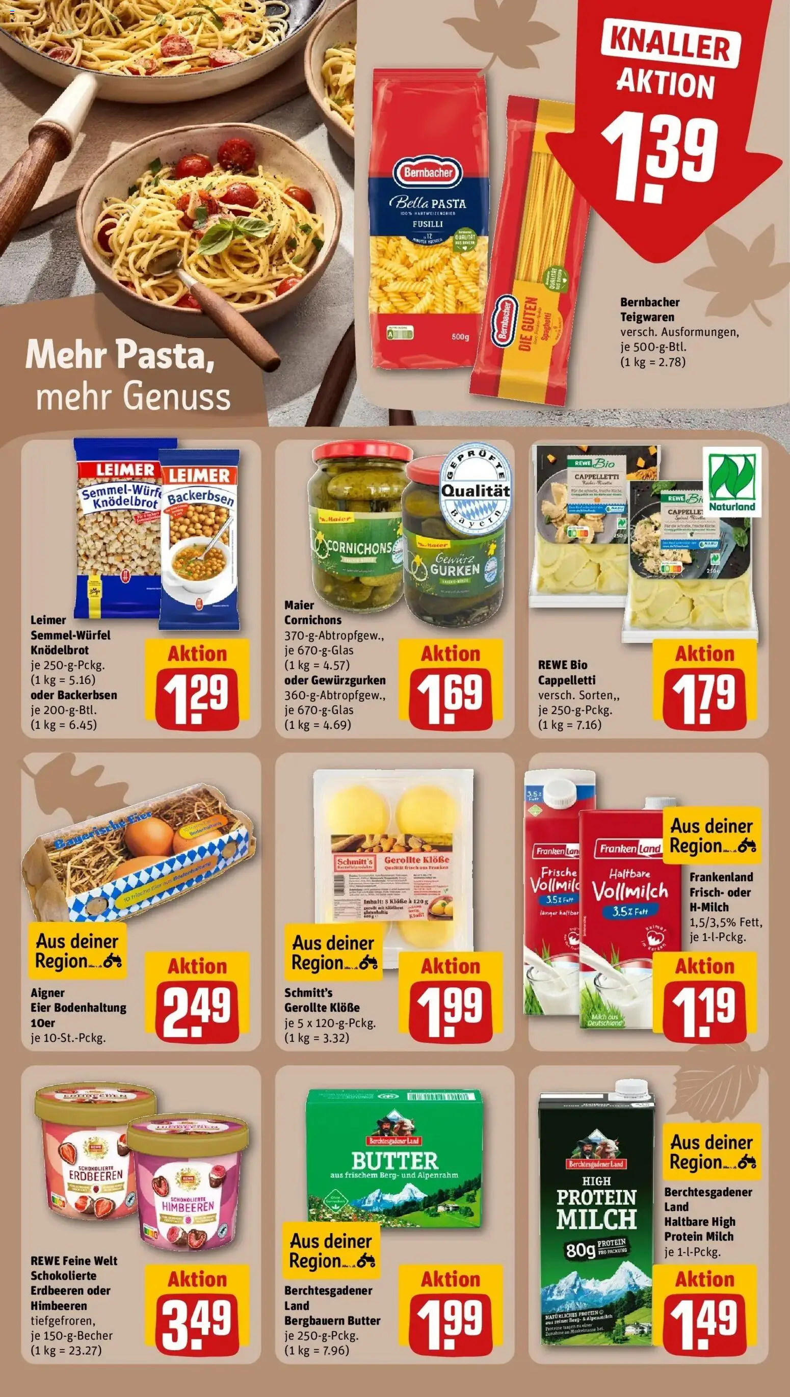 Vorschau von dem Prospekt des Geschäftes Rewe, gültig ab dem 12.10.2026