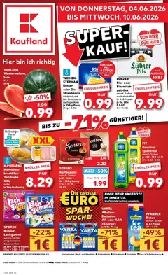 Vorschau von dem Prospekt des Geschäftes Kaufland, gültig ab dem 04.06.2026