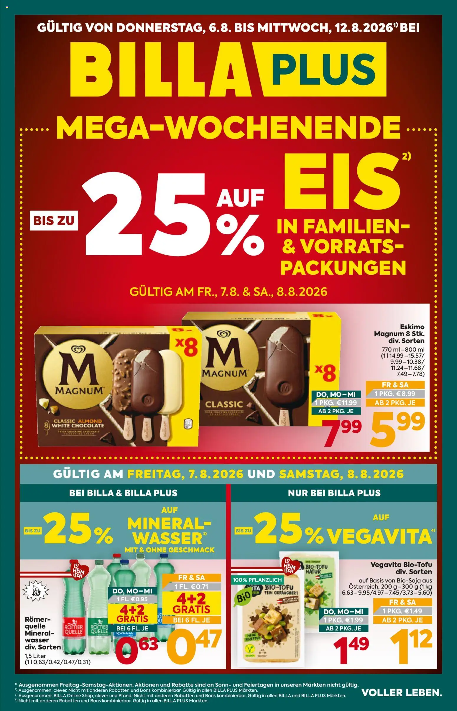 Vorschau der Angebote: Billa Plus Billa Plus Flugblatt gültig ab 06.08.2026
