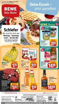 Vorschau von dem Prospekt des Geschäftes Rewe, gültig ab dem 27.04.2026
