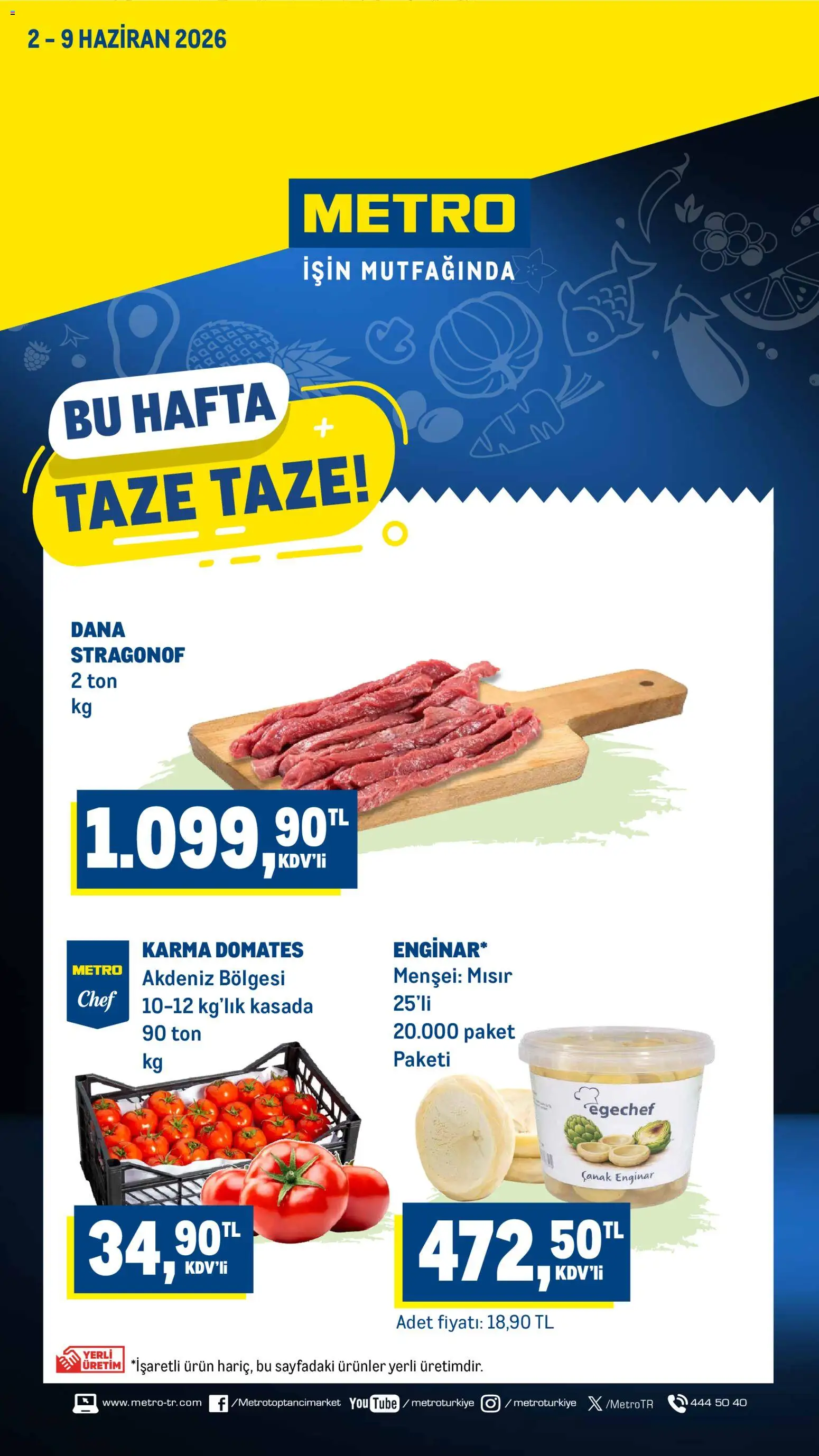 Metro Metro Katalog 02.06.2026 - Broşürünün önizlemesi