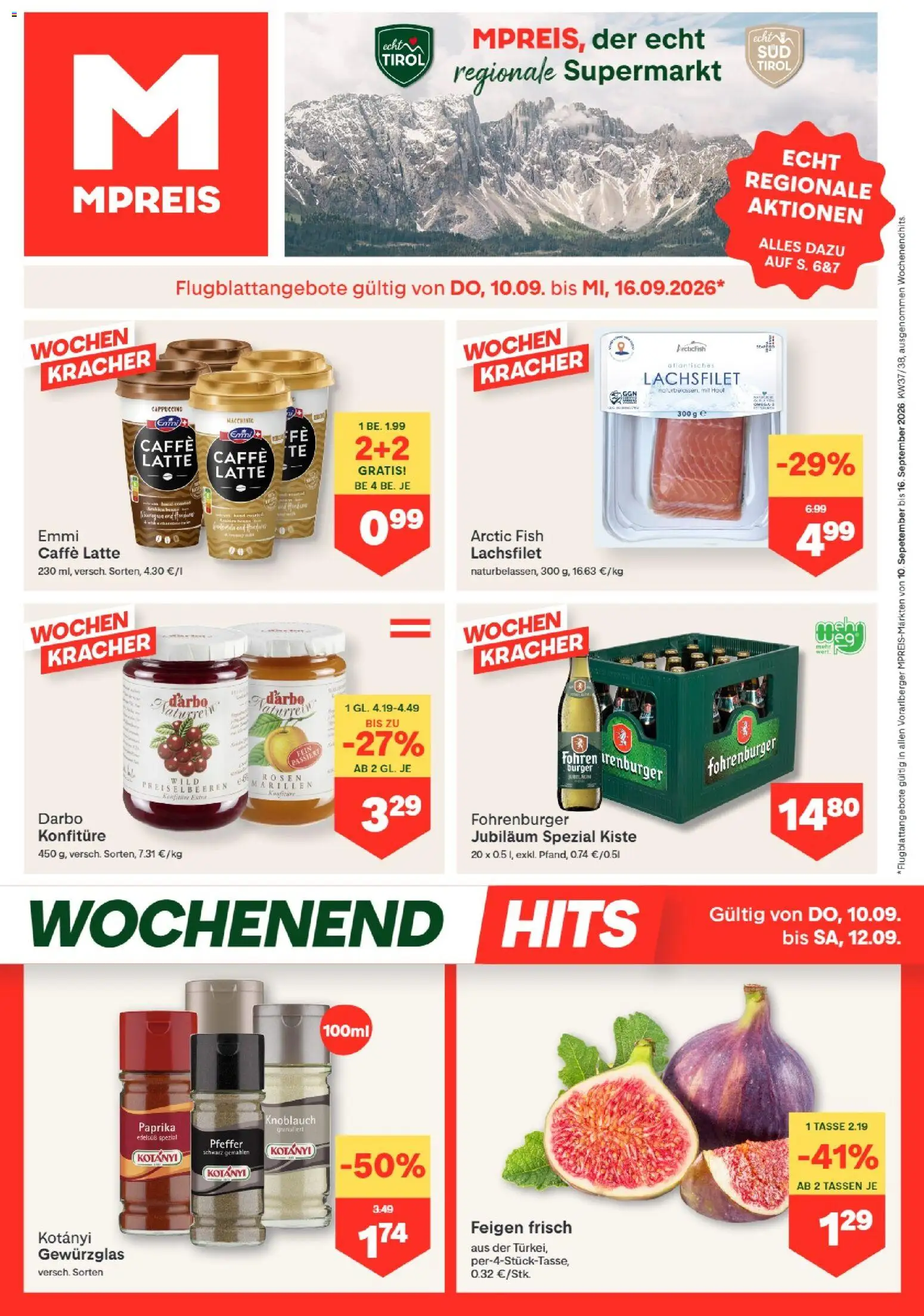 Vorschau der Angebote: MPREIS MPREIS Hohenems gültig ab 10.09.2026
