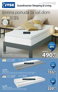Pregled letka JYSK katalog trgovine JYSK vrijedi od 09.09.2026