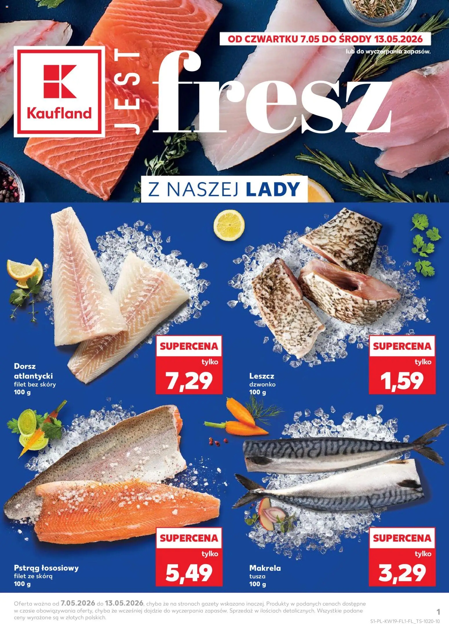 Náhled nabídky: Kaufland Polsko Kaufland Polsko leták - Jest fresz platný od 07.05.2026