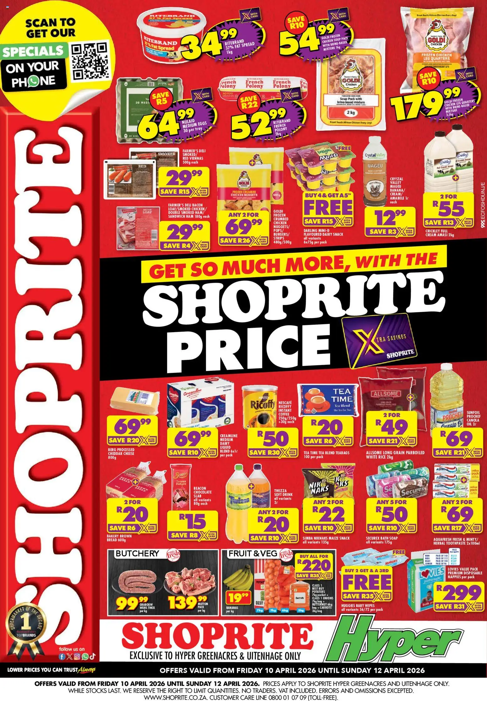 Shoprite - Eastern Cape - Shoprite Price Hyper Greenacres and Uitenhage ...