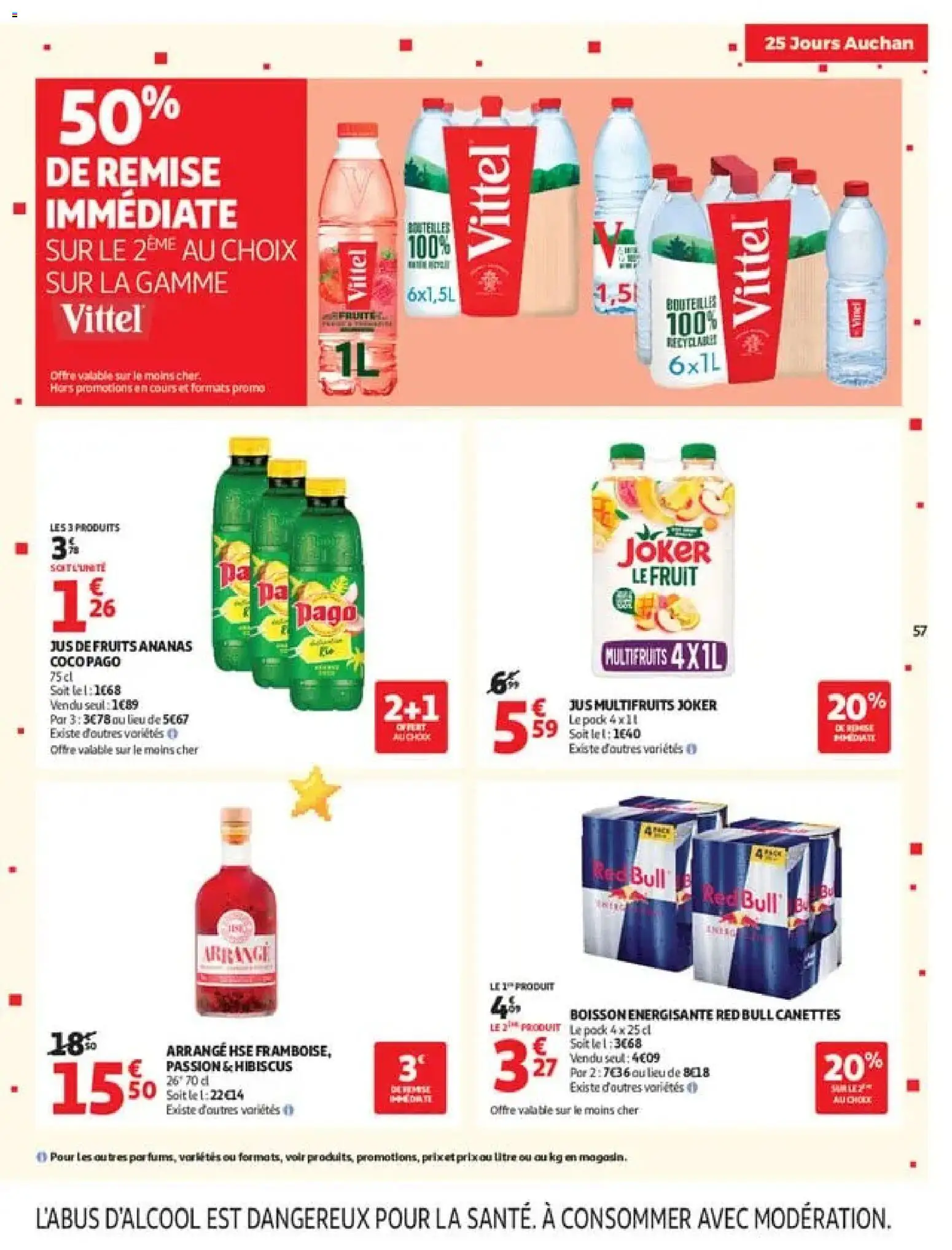 Prévisualisation de Auchan 25 jours 2 hypers du magasin Auchan formulaire valide 03/11/2026