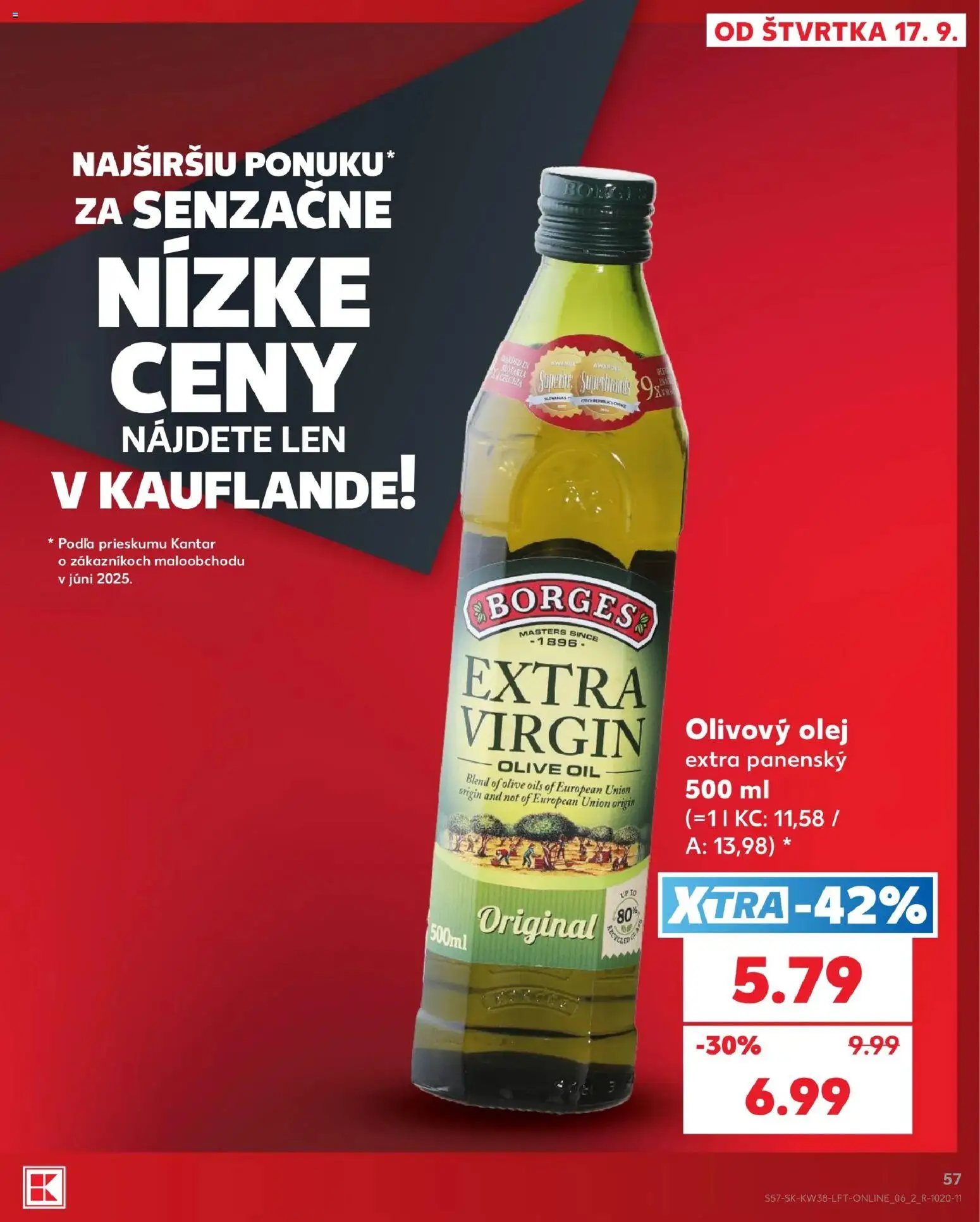 Náhľad Kaufland letáku platného od 17.09.2026