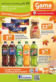 Pogląd gazetki "Gama gazetka" ze sklepu Gama ważnej od 24.09.2026