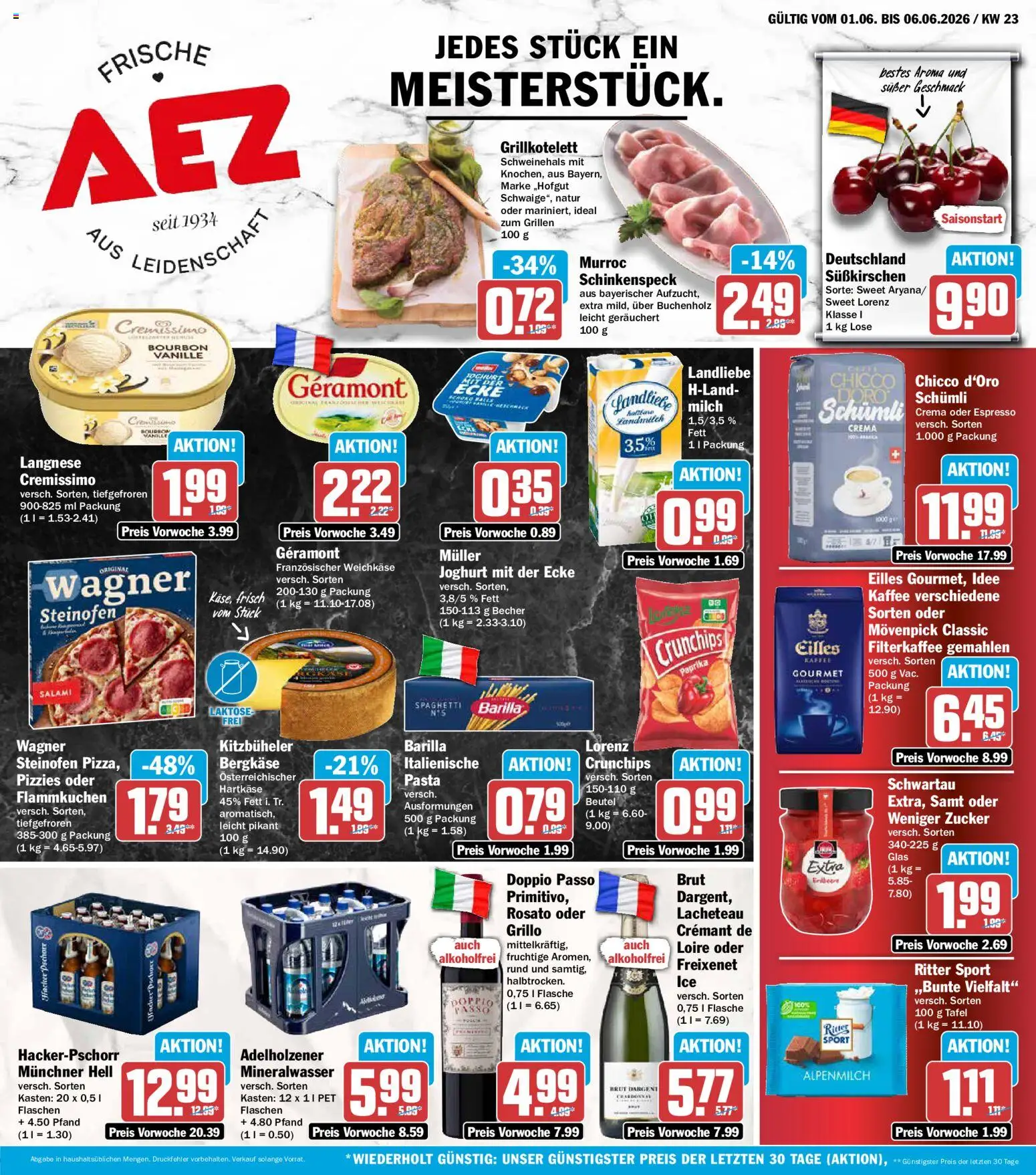 Vorschau von dem Prospekt des Geschäftes AEZ, gültig ab dem 01.06.2026