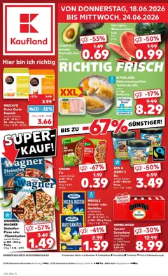 Vorschau von dem Prospekt des Geschäftes Kaufland, gültig ab dem 18.06.2026