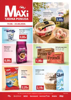 Pregled letka NTL Katalog trgovine NTL vrijedi od 19.08.2026