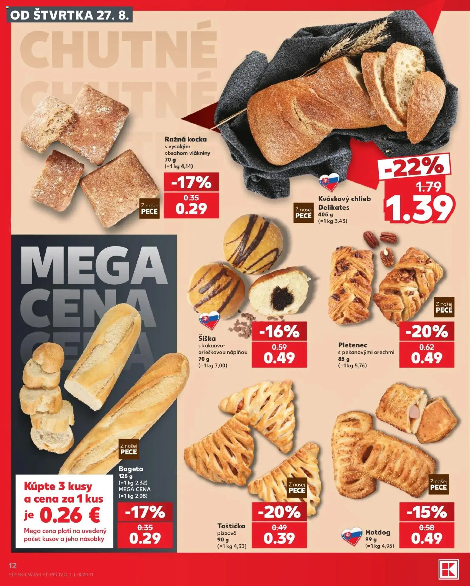 Náhľad Kaufland letáku platného od 27.08.2026
