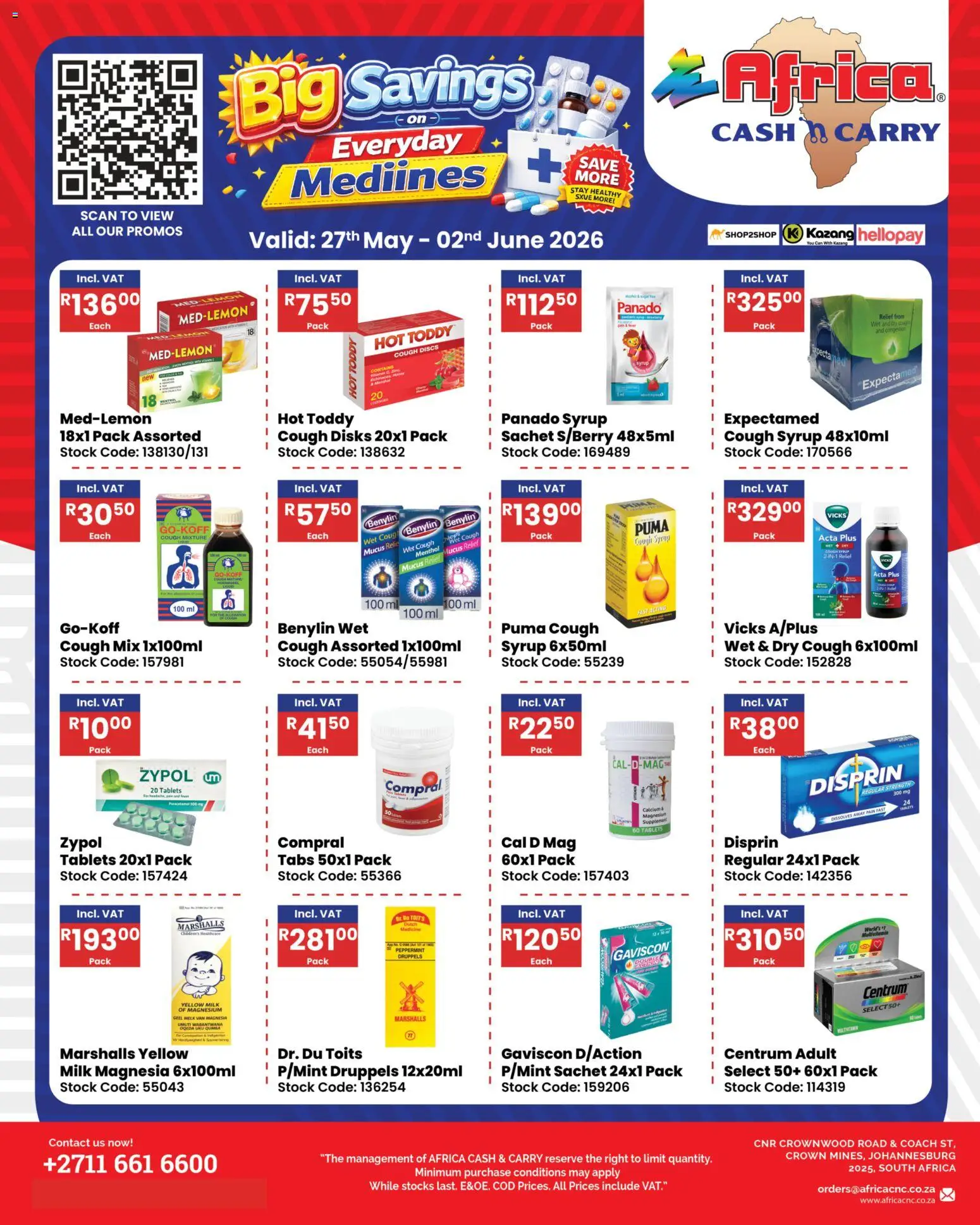 Preview of Africa Cash & Carry flyer valid from 27/05/2026