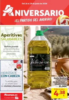 Vista previa del folleto de la tienda Alcampo válido desde el 16/06/2026 