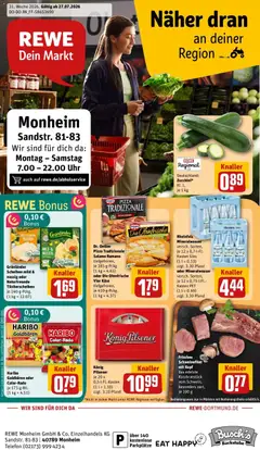 Vorschau von dem Prospekt des Geschäftes Rewe, gültig ab dem 27.07.2026
