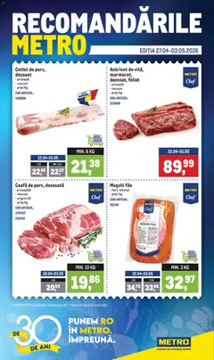 Previzualizarea de cataloage: Metro Metro Catalog valabil de la 27.04.2026