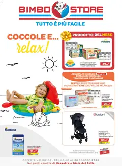 Anteprima dell'opuscolo Bimbo store volantino Massafra e Gioia dal negozio Bimbo store valido da 30/07/2026