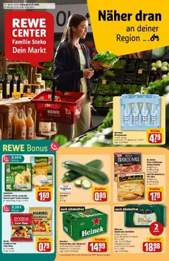 Vorschau von dem Prospekt des Geschäftes Rewe, gültig ab dem 27.07.2026