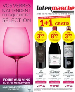 Prévisualisation de Intermarché Foire aux Vins d’Automne du magasin Intermarché formulaire valide 01/09/2026